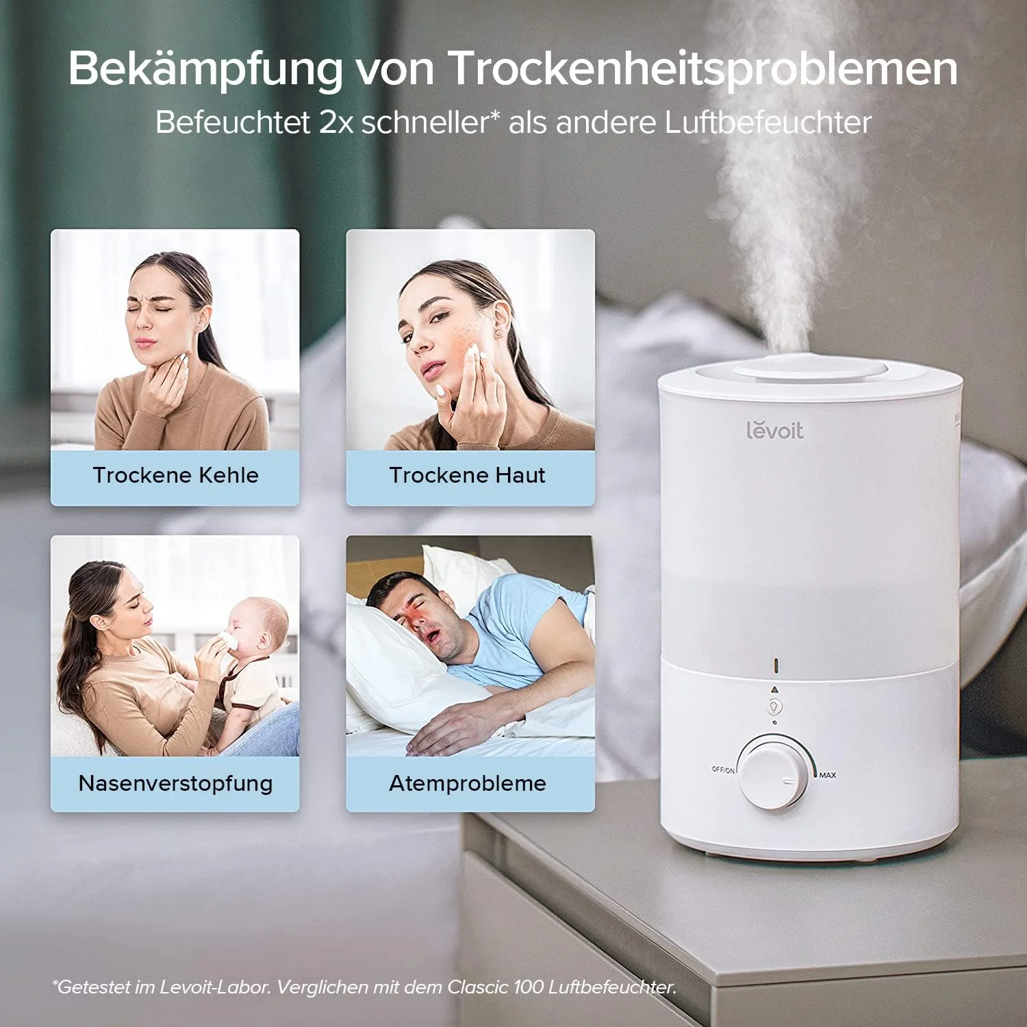 Levoit Dual 150  Ultraschall Luftbefeuchter - Image 4