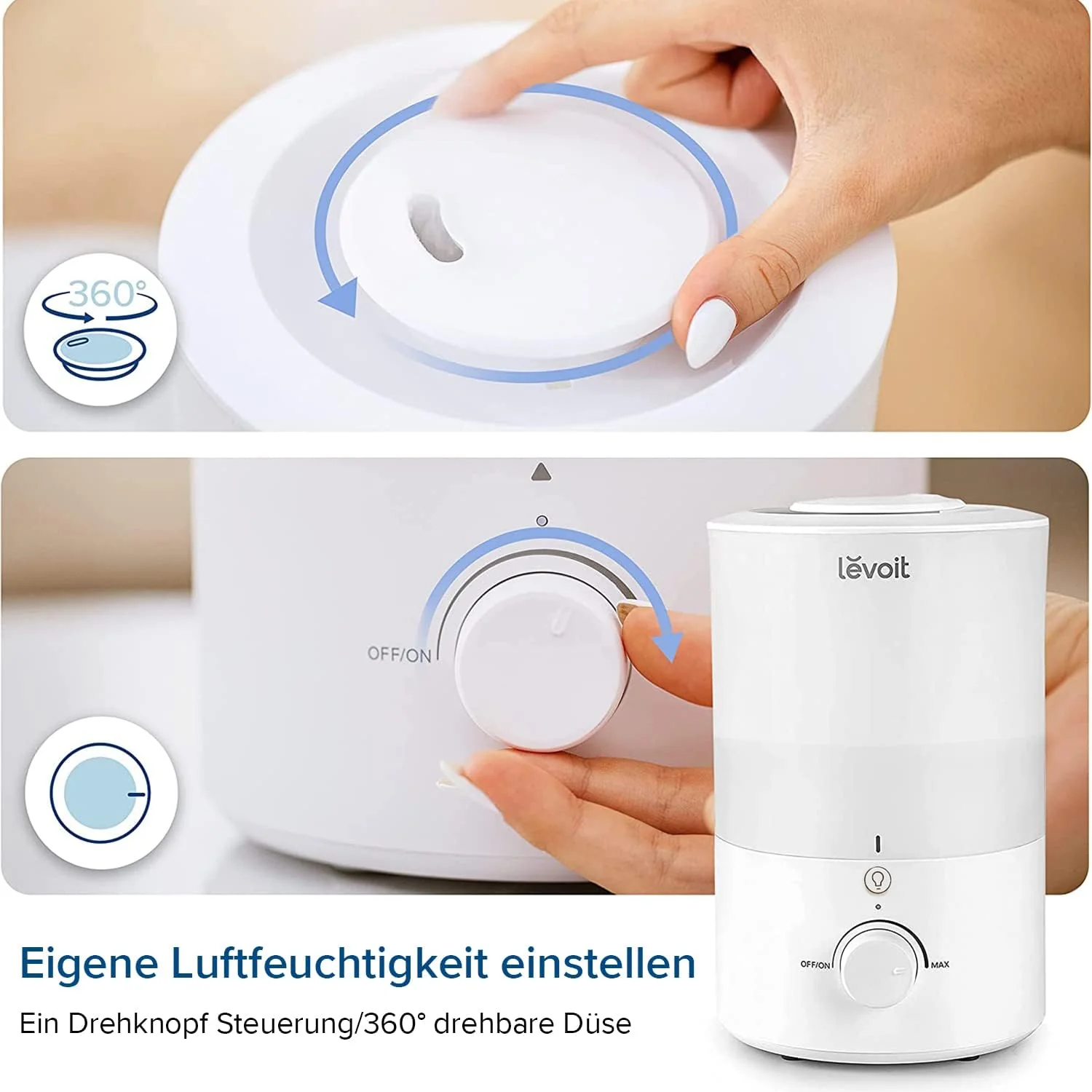 Levoit Dual 150  Ultraschall Luftbefeuchter - Image 6